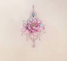 Chaque dessin, motif a une réelle signification, et il est rare de se faire tatouer. Fleur De Lotus Pastel Dans Le Dos