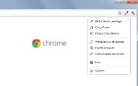 Colorzilla This is a classic color picker addon for firefox where you get to pick colors like you would in a graphics.