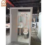 Customized Manufacture ISO Prefabricated Mobile Portable Sandwich Panel  Event Park Container Toilet