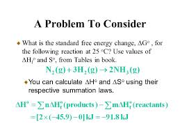 Δ g = δ g ⁰ + rt ln q. Entropy Free Energy And Equilibrium Chapter Ppt Download