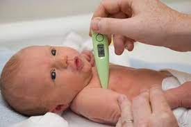 Call a doctor anytime a baby's temperature falls outside the normal range. How To Take Your Baby S Temperature Nhs