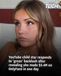 The child star posted a screenshot of her earnings 😳