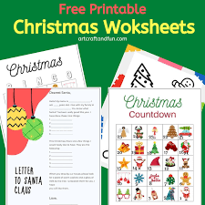 Here you will find a range of different christmas coloring sheets and christmas color by number sheets. Free Printable Christmas Worksheets For Kids