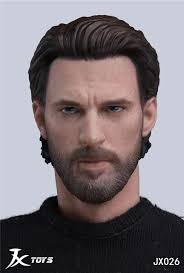 1/6 CAPTAIN AMERICA Chris Evan Head 6.0 w/ PHICEN M33 Seamless Muscular  Body set $123.48