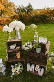 Pin By Monica Witherspoon On Wedding Ideas Wooden Crates Wedding Rustic Bohemian Wedding Rustic Wedding Decor
