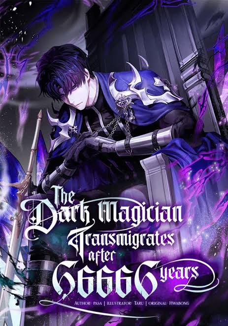 Capa de O Mago Negro que Retorna Após 66666 Anos