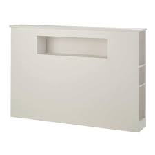 Têtes de lit variété de styles et d originalités. Tete De Lit Blanche 140 Avec Rangements Tonic Maisons Du Monde