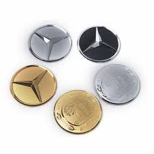 52mm Mercedes Benz Logo Steering Wheel Emblem Sticker Mercedes Benz Logo Mercedes Benz Benz