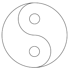 Free cliparts that you can download to you computer and use in your designs. Yin Yang Coloring Pages Template Yin Yang Art Yin Yang Designs Abstract Coloring Pages