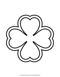 You can print or download them to color and offer them to your family and friends. Four Leaf Clover Coloring Page Free Printable Pdf From Primarygames