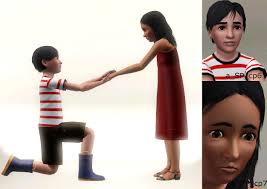 Here, in this mod child can kiss their partner. Mod The Sims Child S Play Pose Set