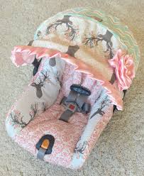 4 Pc Set Bebe Asiento De Coche Cubiertas Ciervos Sillita Baby Car Seats Infant Car Seat Cover Baby Car