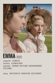 Tons of awesome emma 2020 movie wallpapers to download for free. Emma By Maja In 2020 Movie Poster Wall Film Posters Minimalist Movie Posters Minimalist