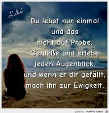Funpot Du Lebst Nur Einmal Jpg Von Floh Words German Quotes Quotes