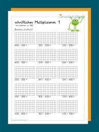 Arbeitsblätter zum multiplizieren bis 20/50/100/500/1000. Multiplikation Das Vielfache Von 10 Und 100 Arbeitsblatt Ubungen Mathe Klasse 3 Kostenlos Zum Download Lernwolf De