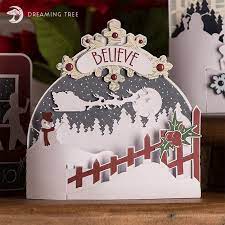 Download Believe Bendi Card Svg Dreaming Tree Cricut Christmas Cards Christmas Cards Handmade Christmas Card Crafts