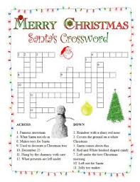 Free Printable Crossword Puzzles Christmas Crossword Christmas Crossword Puzzles Free Printable Crossword Puzzles