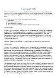 A designer bio or an artist bio builds up a desirable impression on the readers. Download Preparing An Artist Bio Biography Template Artist Bio Example Artist Bio Examples