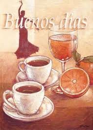 Bjorn Baar Buenos Dias Leinwand Bild 24x30 Wandbild Kuche Cafe Kaffee Deko Kunst Ideen Kunstdruck Leinwanddruck