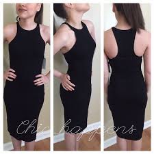 Atid Black High Neck Dress High Neck Black Dress Dresses Boutique Dresses
