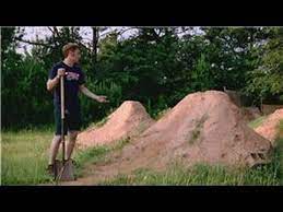 Bmx Biking : How To Build Bmx Dirt Jumps - Youtube