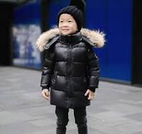 Amazon.com: Hooded Kids Warm Girls Jacket Down Down Coat ...