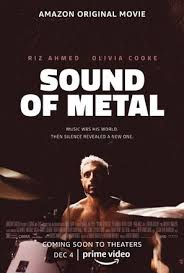 Sessiz geleceği ile yüzleşmek zorunda kalır., hayatını nasıl şekillendireceği konusunda karar vermek zorundadır. Sound Of Metal 2020 Movie Posters