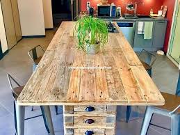 By putting up a little effort we can make something very useful which can be used for different purposes. Pallet Kitchen Island Wooden Pallet Ideas