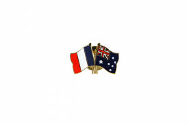 Les xv de départ de la rencontre. Pin S Epinglette De L Amitie France Australie 22 Mm Maison Des Drapeaux Com