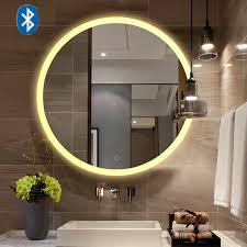 Maybe you would like to learn more about one of these? Bluetooth Music Wall Mirror Led Bathroom Makeup Mirror Intelligence Display Hd Illuminated Bathroom Mirrors Moisture Proof Board Bath Mirrors Aliexpress