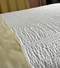 Rujan Kar Ripple Impression Pattern Lightweight Third Sheet Coverlet Blanket Queen Low As 26 95 12 Or More