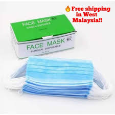 Face masks offer protection to medical personnel from fluids, gases, bacteria and other harmful substances. Hot Sale 100pcs Surgical Disposable Face Mask Haze Mask Shopee Malaysia