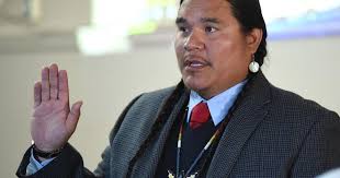 Twice-removed Northern Cheyenne president takes office for a third time