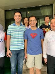 What kind of son does candy pangilinan have? Inquirer On Twitter Look Manila City Mayor Francisco Isko Moreno Domagoso Poses For A Photo With Pasig City Mayor Vico Sotto And Businessman Manny V Pangilinan After The Mvp Superhero Fun Run