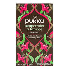 Pukka Peppermint Licorice Tea 20 Tea Bags Holland Barrett