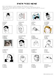 Know your Meme: English ESL worksheets pdf & doc