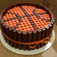 Kit Kat Cake Basketball Birthday Cake Basketball Cake Kit Kat Cake