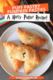Pumpkin Pasties A Harry Potter Recipe Recipe Pumpkin Pasties Vegan Pumpkin Pumpkin Recipes