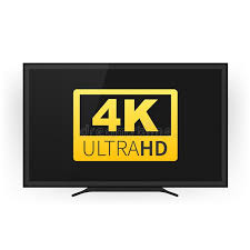You may have seen the screen resolution described as something like 720p, 1080i or 1080p. Screen Tv With 4k Ultra Hd Video Technology 4k Screen Resolution Smart Tv Ultra Hd Monitor Vector Illustration Stock Vector Illustration Of High Plasma 141828279
