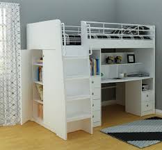 saturn loft with stair drawer and desk white king single queen loft beds single bunk bed bunk beds with stairs