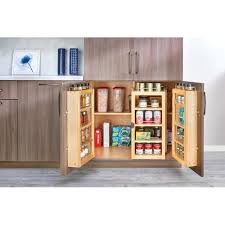 Depth ranges from 12 to 18 inches. Rev A Shelf 12 W X 2 25 Inch Height Base Cabinet Swing Out Pantry Door Units Min Cabinet Opening 30 1 2 W X 12 1 2 D X 25 3 4 H 4wbp18 25 Kit Cabinetparts Com