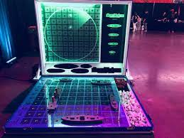 Our Custom Giant Battleship Games Has Color Changing Led Lights And Sound Effects Led Color Changing Lights Battleship Game Backyard Games