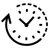 Check Out Time Icon Created By Bomsymbols Time Icon Nouns Royalty Free Icons