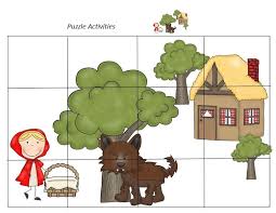 Ruĝkufulino, la ruĝa ĉapeto, ruĝkapuĉetulino, ruĝĉapulino. Little Red Riding Hood Activities