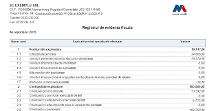Intreprinderile individuale sunt obligate sa utilizeze registru de evidenta fiscala incepand cu anul 2018. Solutie Erp Declaratia Impozit Pe Profit Cu Detaliare Venituri Si Cheltuieli