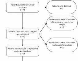 Flowchart Of Patient Enrolment For Csf Analysis Download
