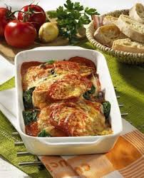 Hahnchenschnitzel Florentiner Art Rezept Lecker Rezept Hahnchenschnitzel Rezepte Hahnchen Schnitzel