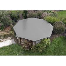 Bache De Securite Octogonale Bwt Mypool Hiver P Pb 580 Vert L 440 X L 414 Cm Decoration Exterieur Vert Et Hiver