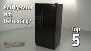 Get your user's manual online, download it in less than 2 minutes. Refrigerator Isn T Defrosting Refrigerator Troubleshooting Youtube