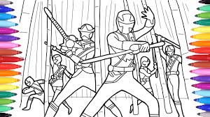 Tirinhas do freeky desenhos em alta 15. Power Ranger Coloring Pages For Kids Coloring Power Rangers With Markers Youtube